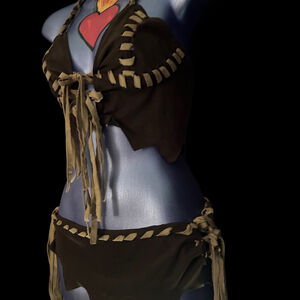 2 piece costume/festival outfit size medium